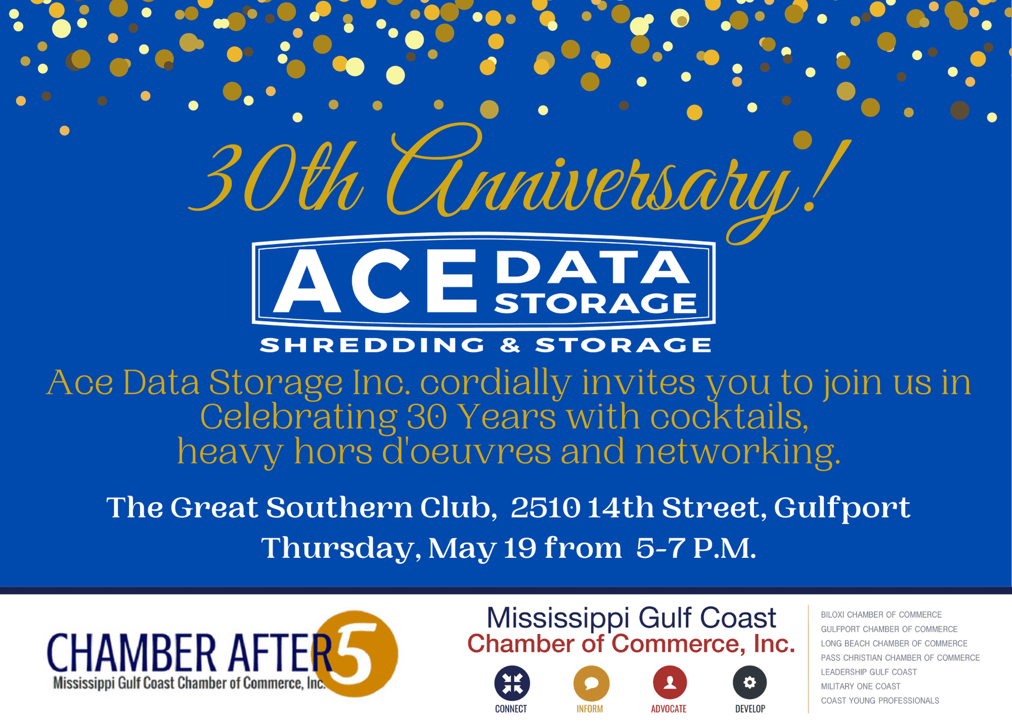 Events Ace Data Storage