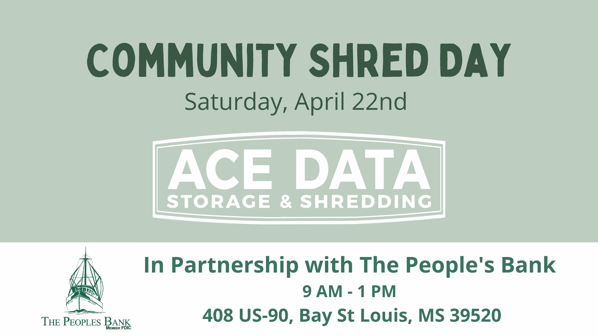 Events For 2023 Ace Data Storage